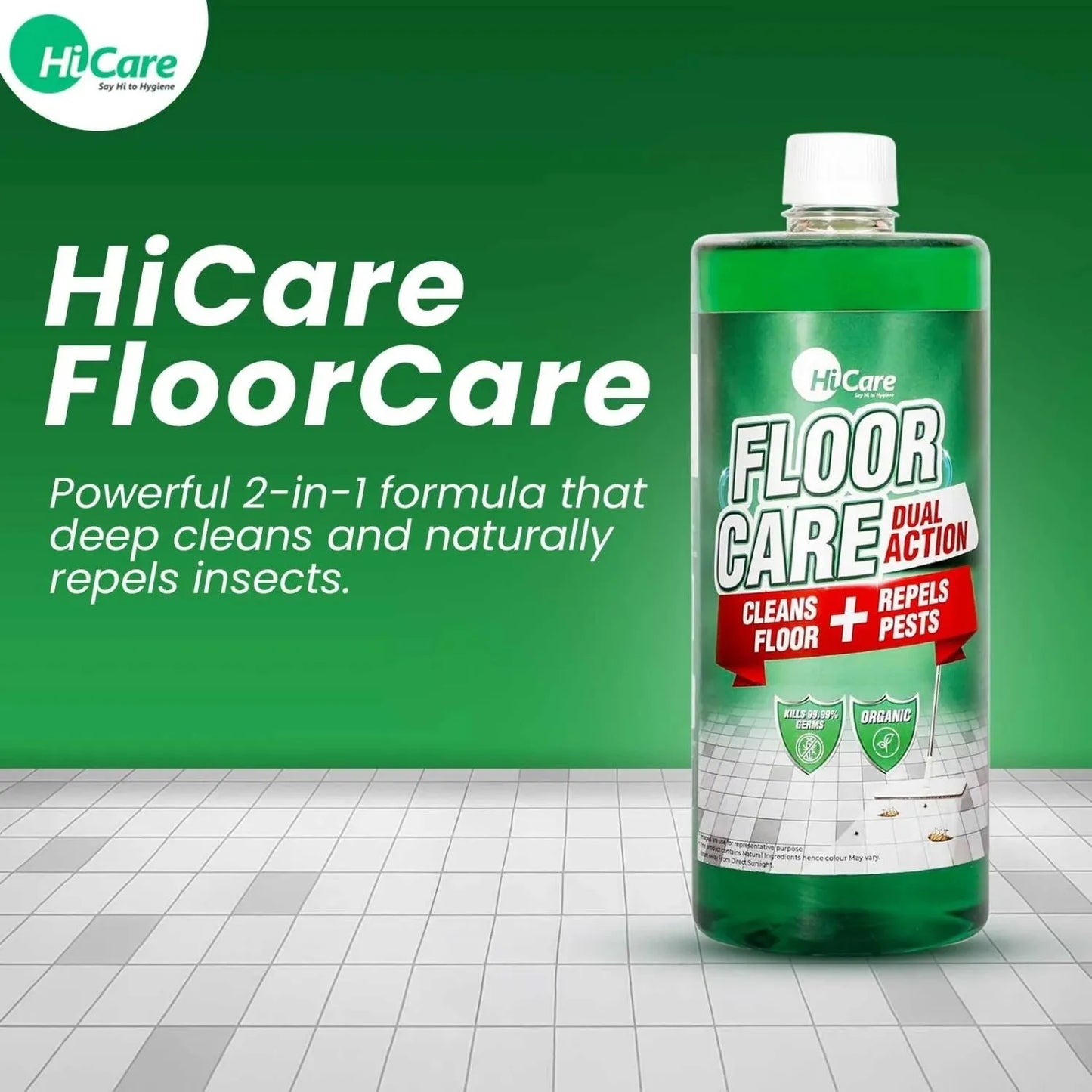 Hicare disinfectant floor cleaner