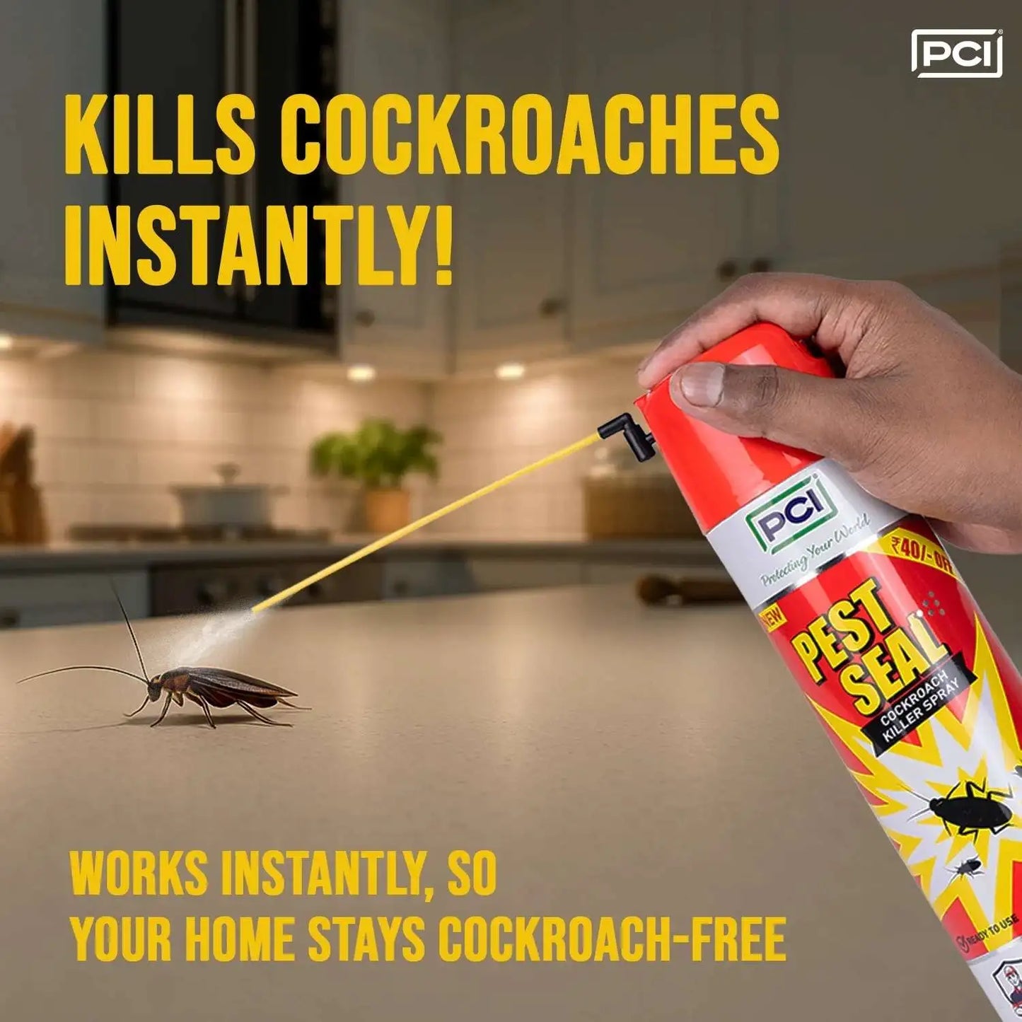 Kills Cockroaches instantly best rated roach killer