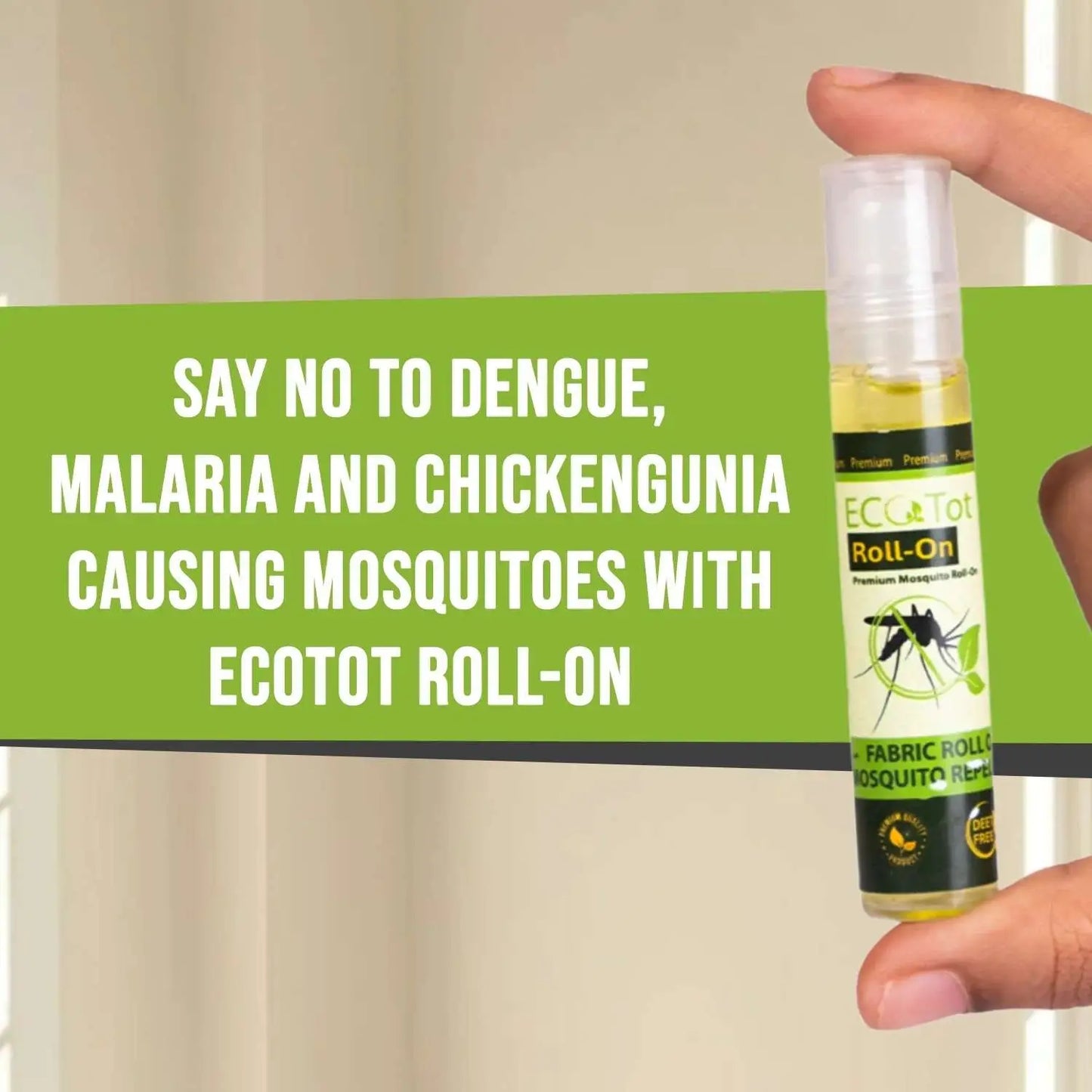 Ecotos Roll On fabric roll on mosquito repellent