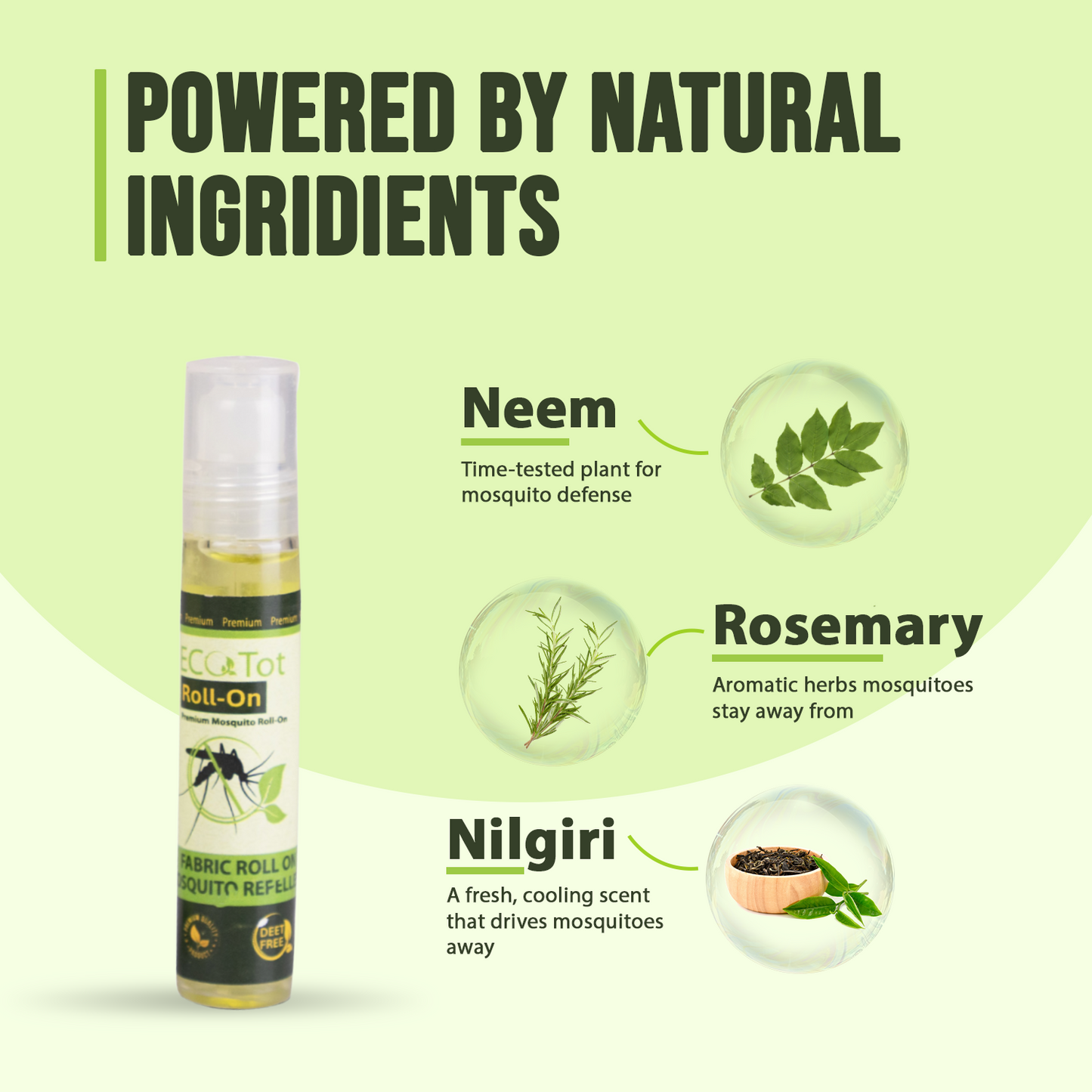 fabric mosquito repellent