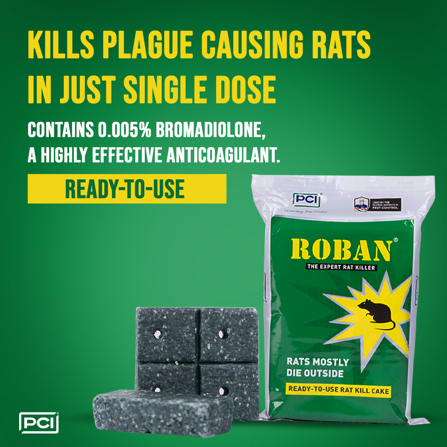 Roban Rat Cake - 100G (Pack of 5)