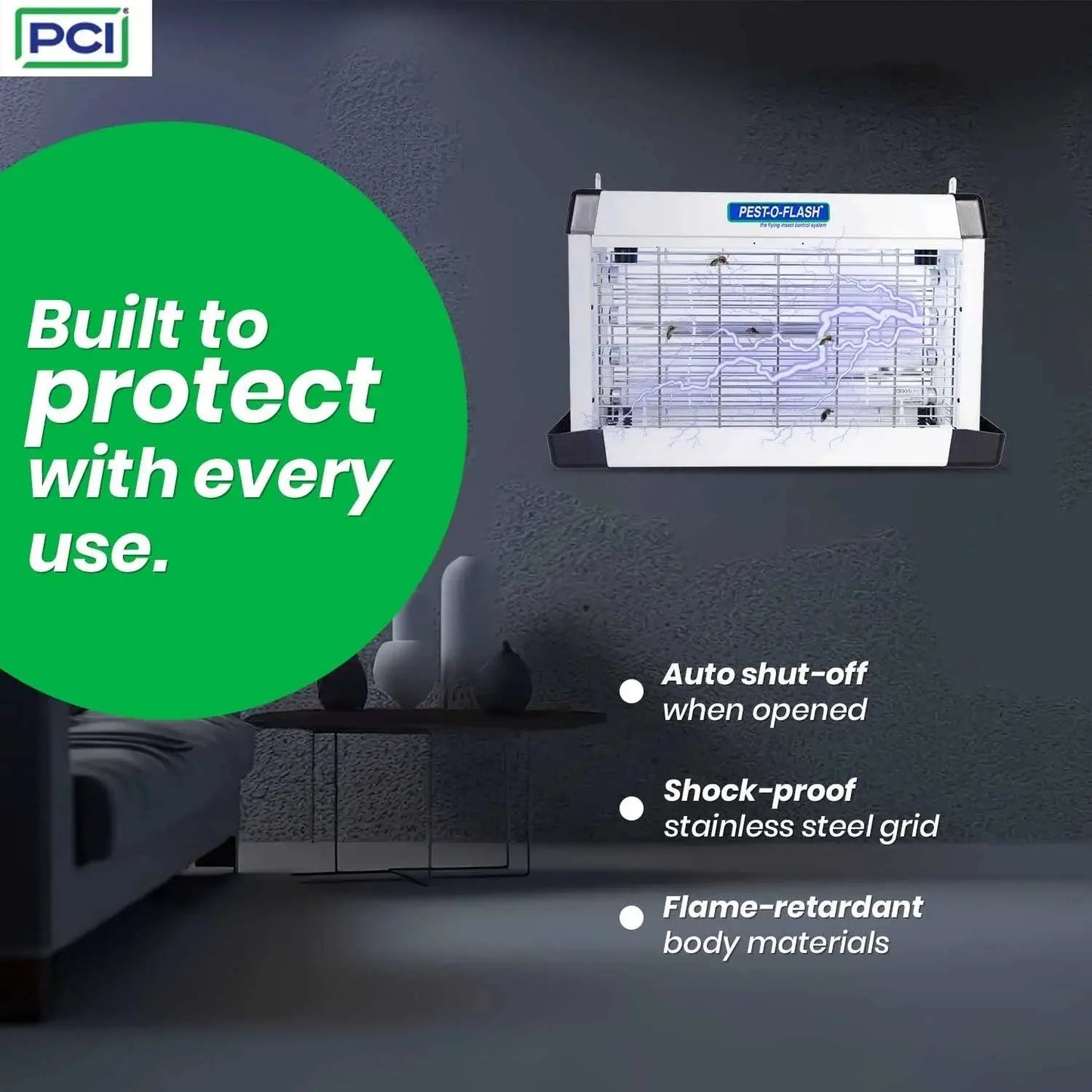 Buit to protect with every use flying insect killer