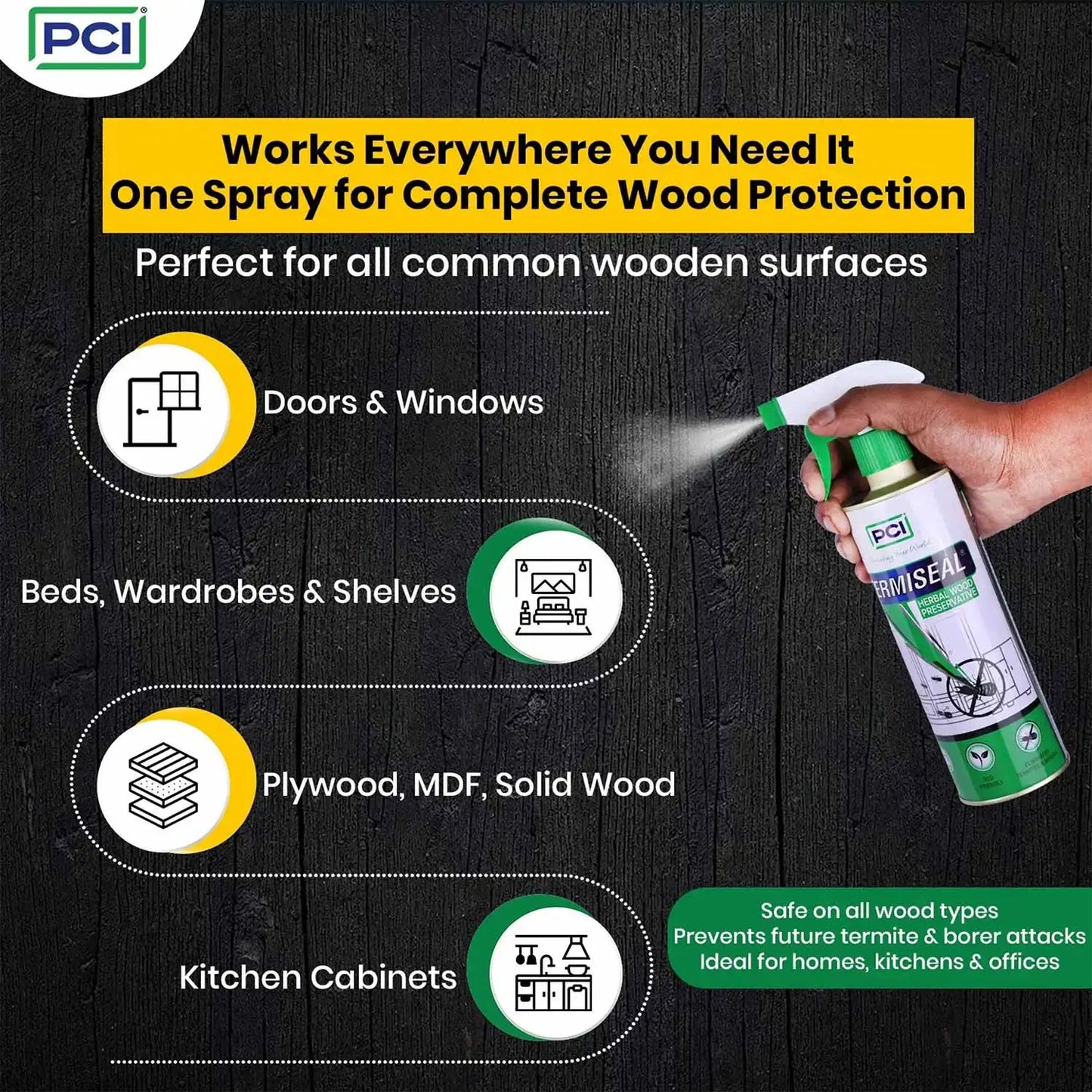Works everywhere best termite spray
