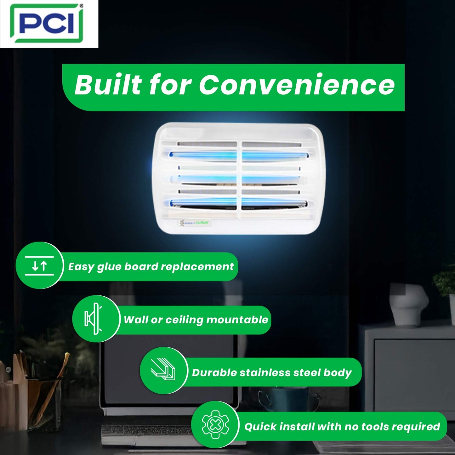 Spider LED Curve Insect Killer