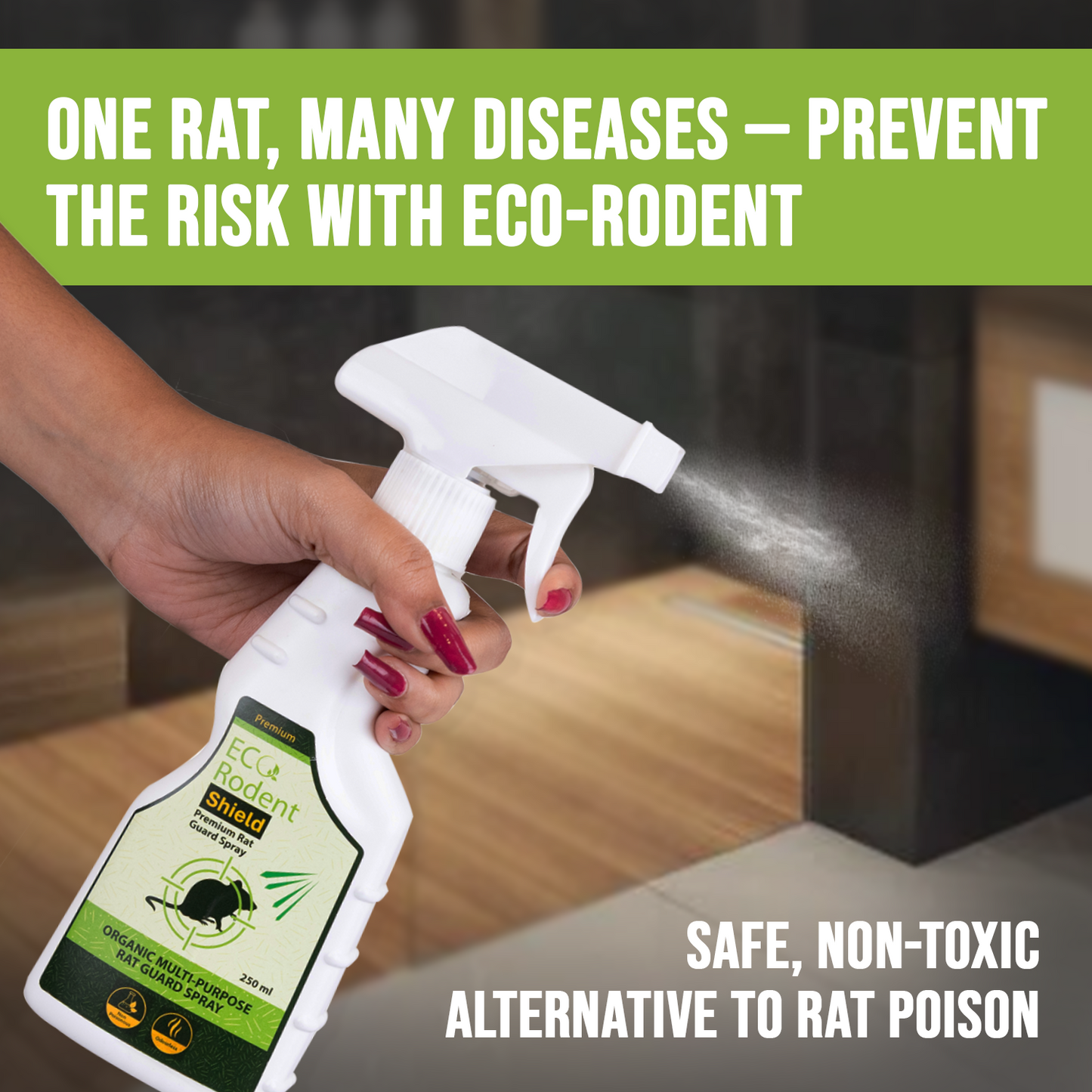EcoRodent Shield – Rat Repellent Spray