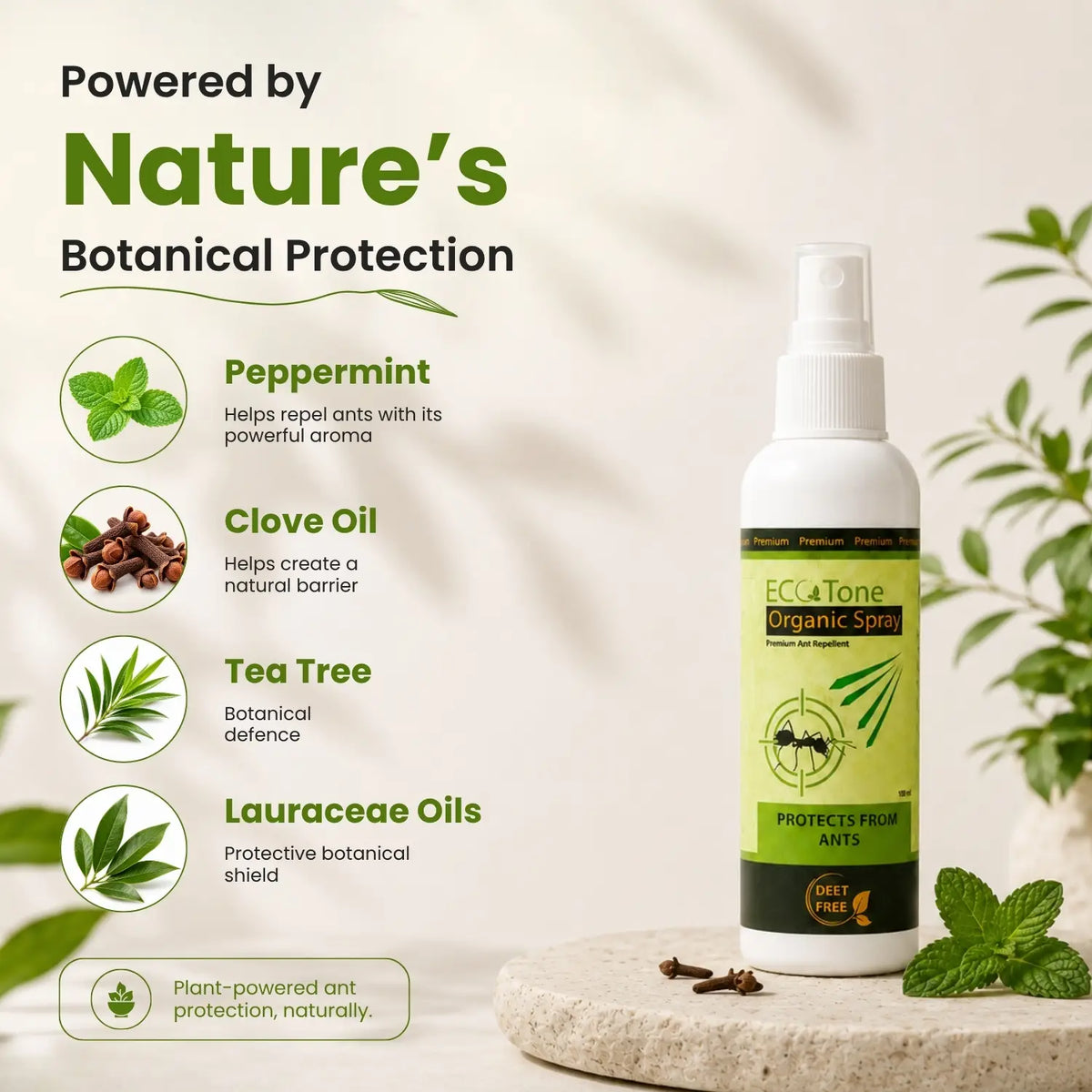 ECO Tone Organic Ant Repellent Spray 100ml