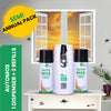 AutoMos Semi-Annual Saver Pack - 1 Machine + 2 Refills | 180 Days of 24/7 Mosquito-Free Protection