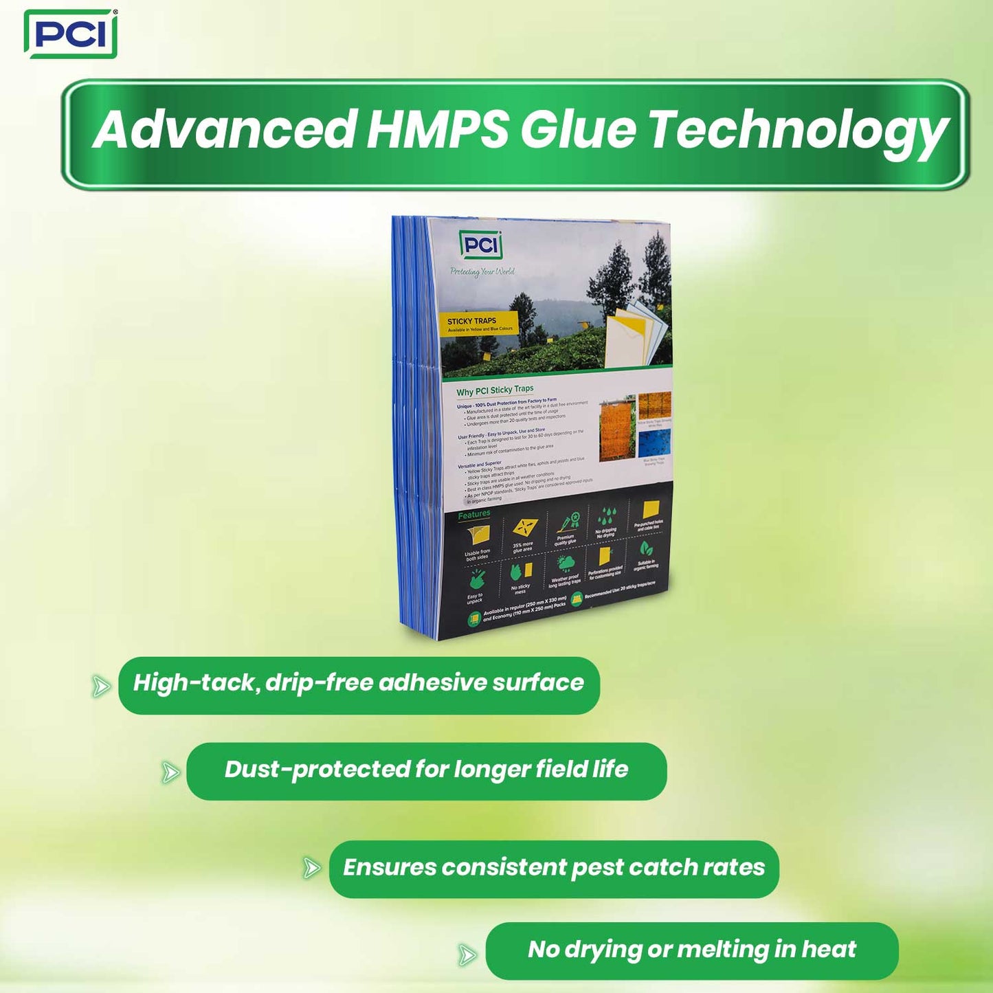 Blue Sticky Traps for Garden & Farm