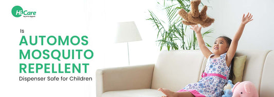 Is AutoMos Mosquito Repellent Dispenser Safe for Children?