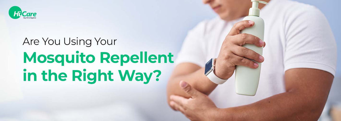 Are You Using Your Mosquito Repellent in the Right Way?