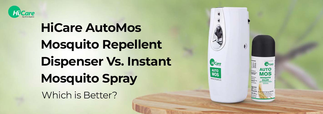 Hit Automatic Spray Difference Between AutoMos & Mosquito Repellent Spray | HiCare