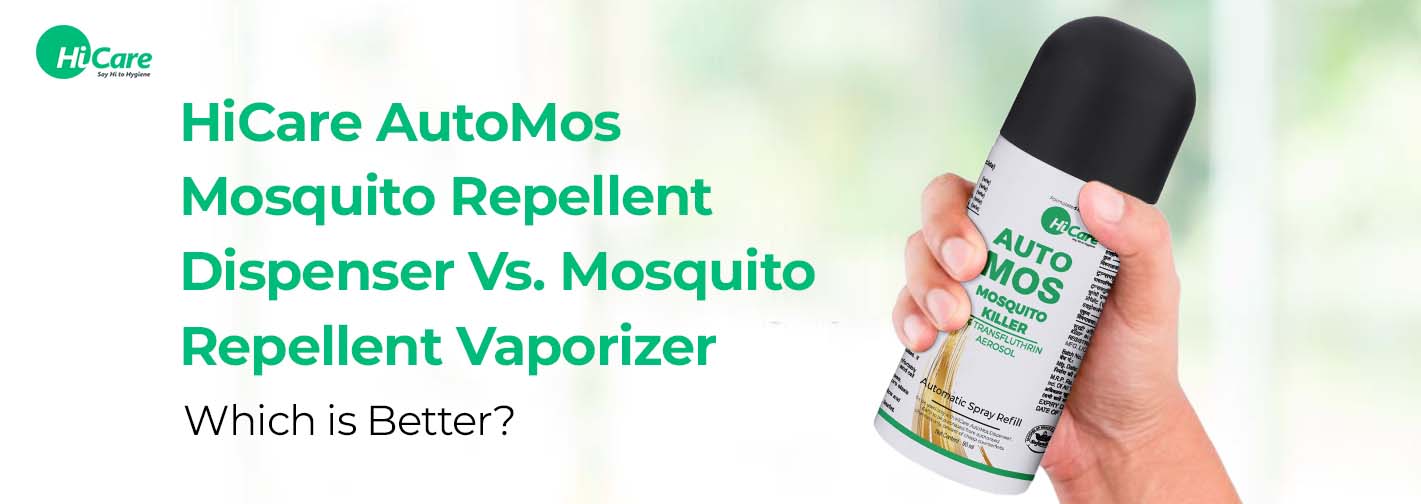 HiCare AutoMos Mosquito Repellent Dispenser Vs. Mosquito Repellent Vaporizer: Which is Better?