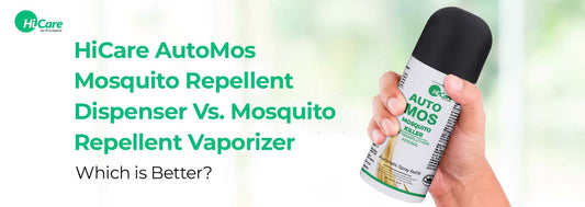 HiCare AutoMos Mosquito Repellent Dispenser Vs. Mosquito Repellent Vaporizer: Which is Better?