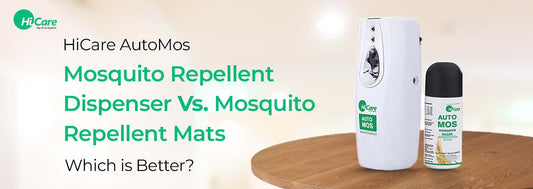 HiCare AutoMos Mosquito Repellent Dispenser Vs. Mosquito Repellent Mats: Which is Better?