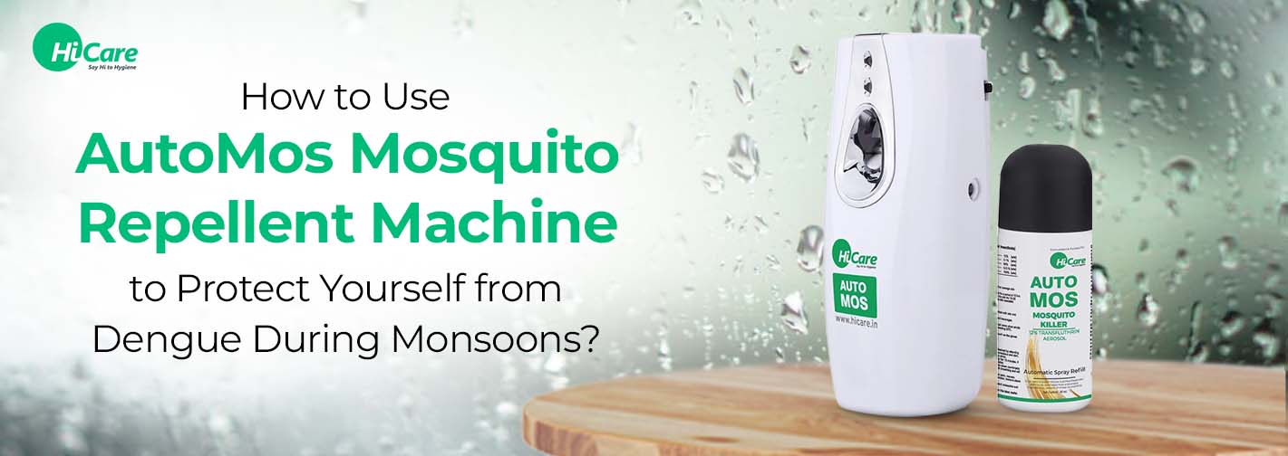 How to Use AutoMos Mosquito Repellent Machine to Protect Yourself from Dengue During Monsoons?