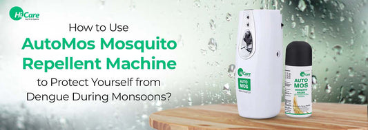 How to Use AutoMos Mosquito Repellent Machine to Protect Yourself from Dengue During Monsoons?