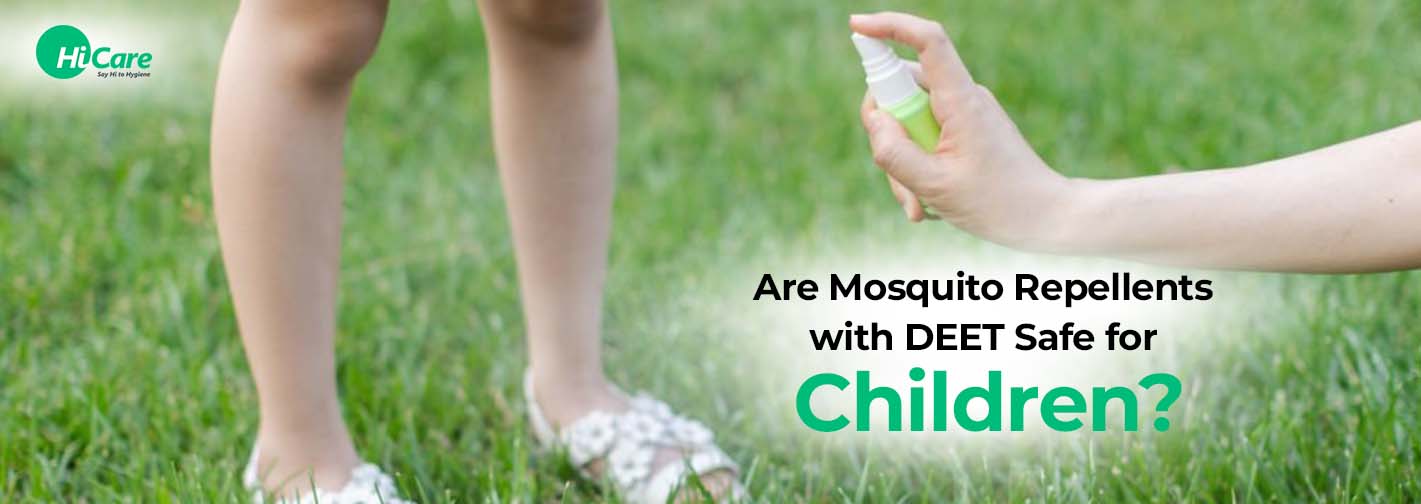 Are Mosquito Repellents with DEET Safe for Children?
