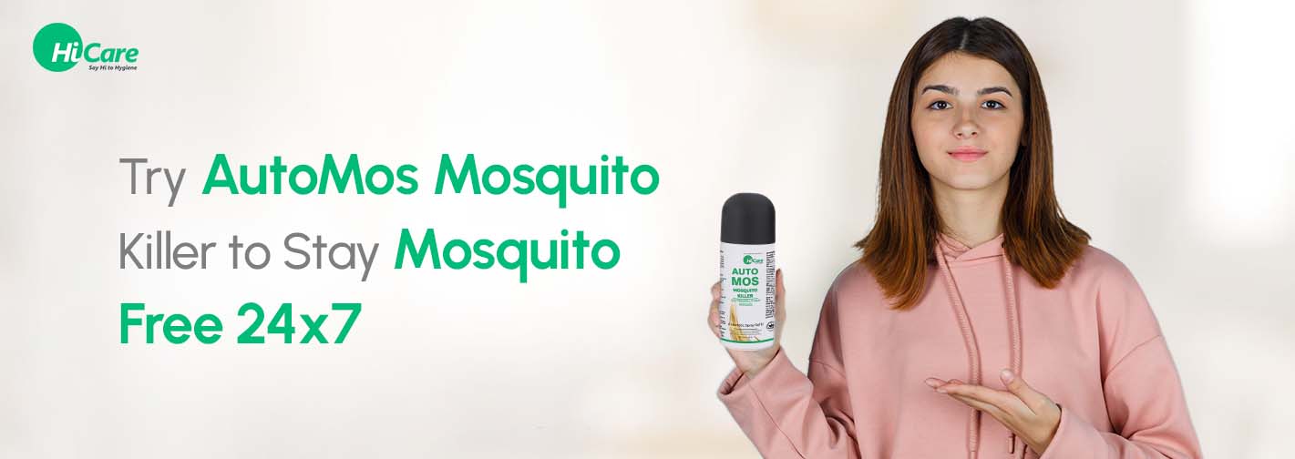 Automos AutoMos Mosquito Repellent to Stay Mosquito Free for 24x7 | HiCare