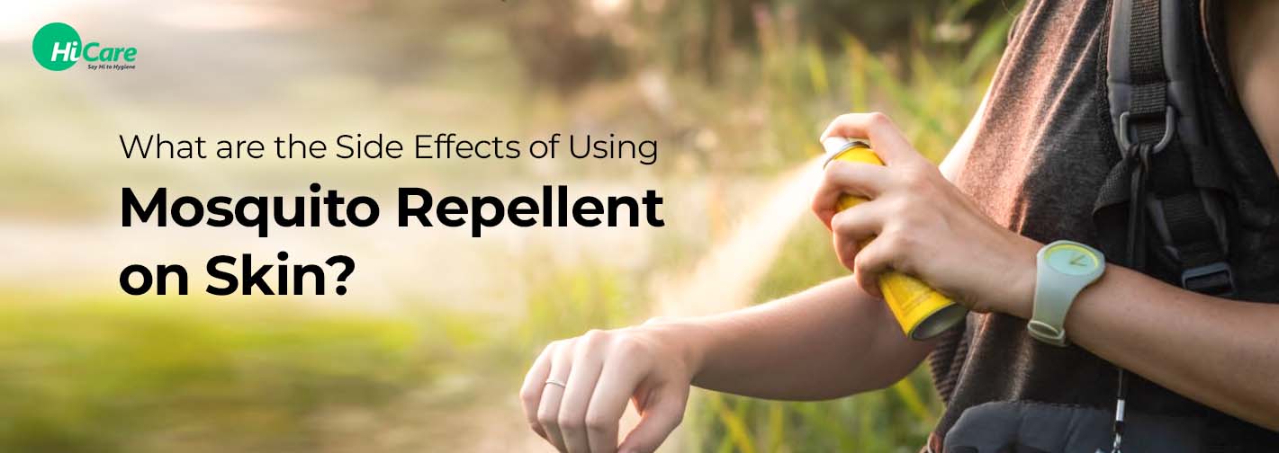 What are the Side Effects of Using Mosquito Repellent on Skin?