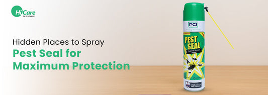 Discover 7 hidden places where spraying Pest Seal gives maximum protection. Keep your home safe from pests with these simple and smart tips.