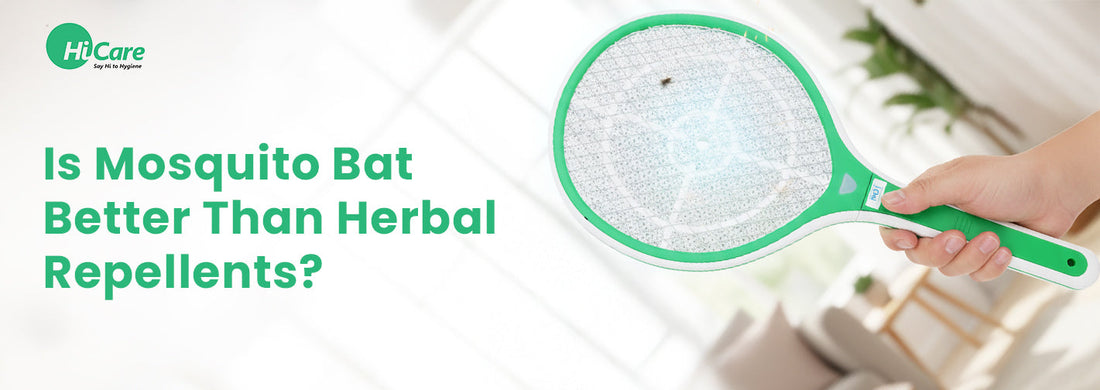 mosquito bat vs herbal repellents