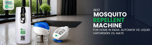 The Best Mosquito Repellent Machine for Home in India AutoMos vs. Liquid Vaporisers vs. Mats