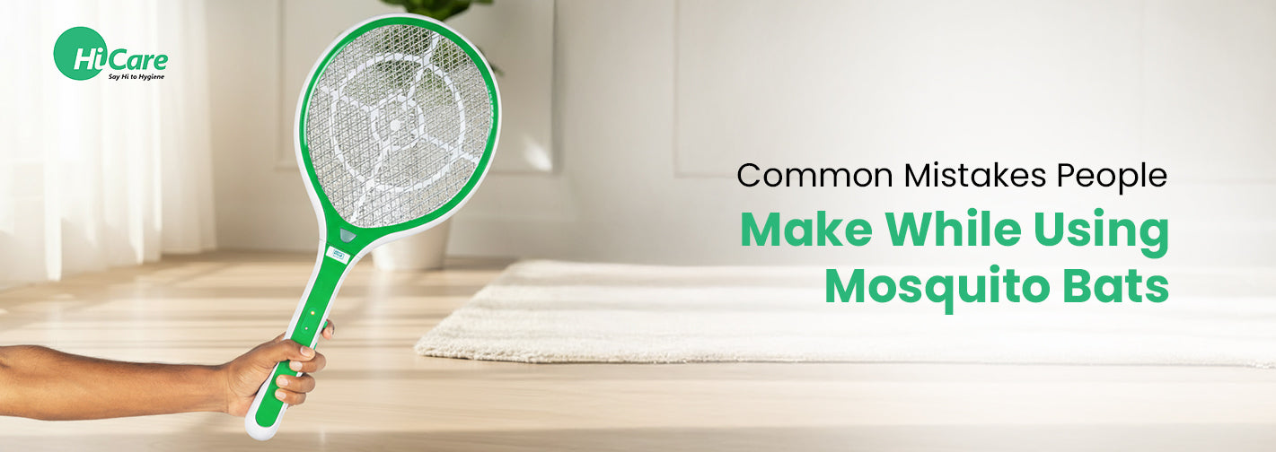 Common Mistakes People Make While Using Mosquito Bats