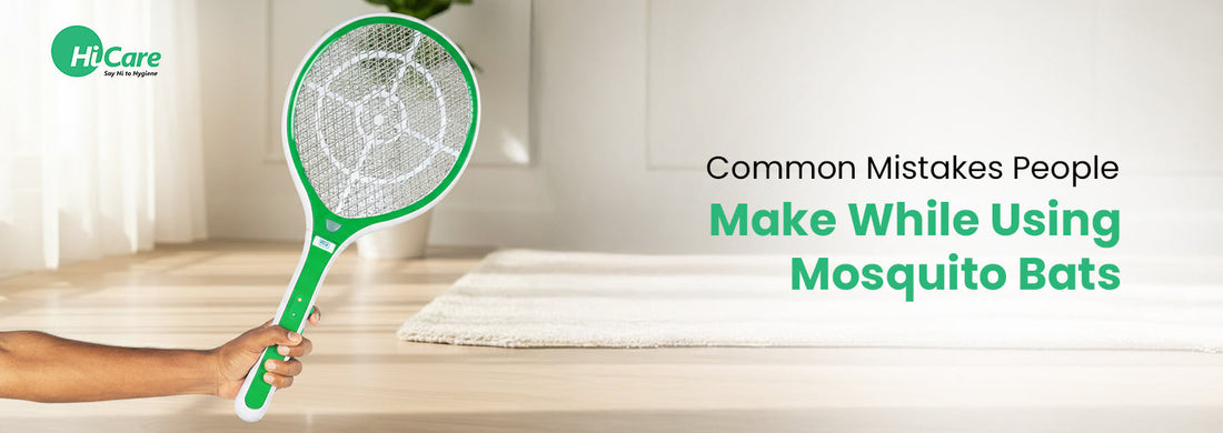 Common Mistakes People Make While Using Mosquito Bats