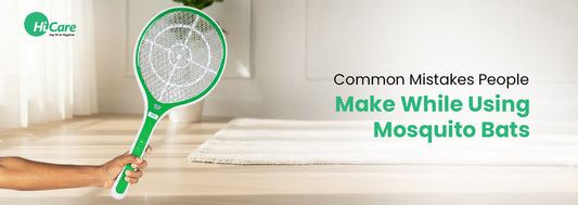 Common Mistakes People Make While Using Mosquito Bats