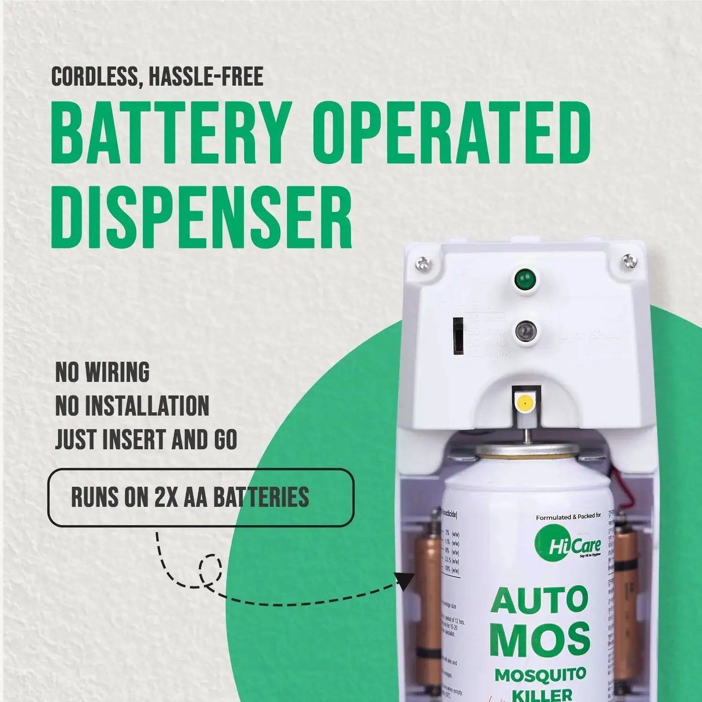 mosquito repellent​ Battery Operated Dispenser