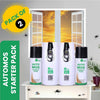 AutoMos Mosquito Repellent Machine Pack of 2 - 2 Dispensers + 2 Refill Liquids