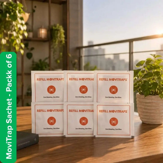 MoviTrap Eco-Friendly Mosquito Larvae Control Herbal Sachets Pack of 6