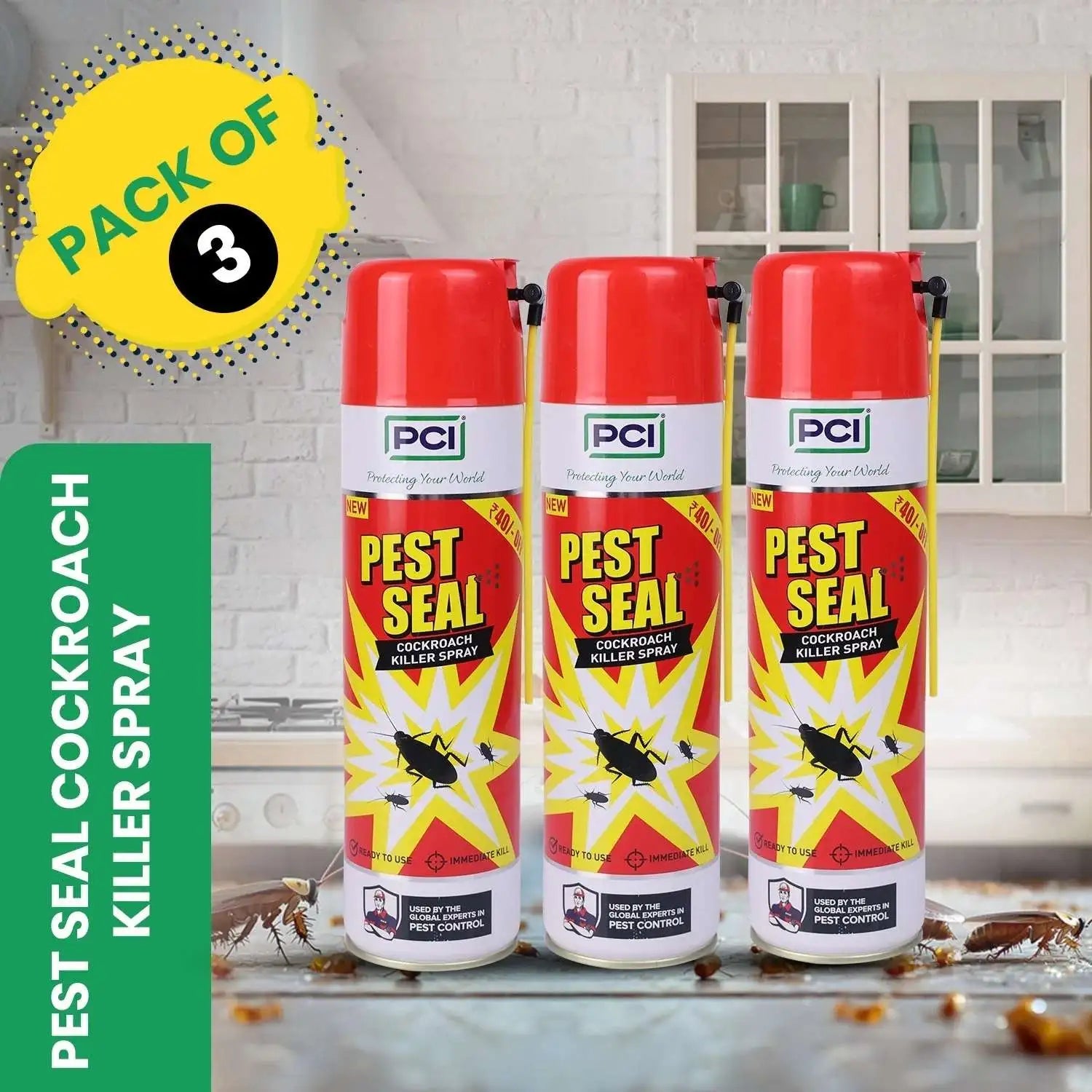 Pest Seal pack 3 best cockroach spray​