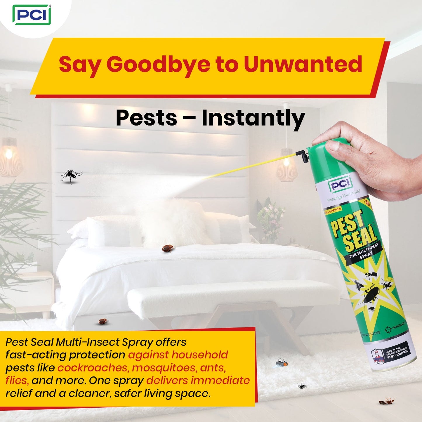 Pest Seal Multi-Insect Spray - 400ml