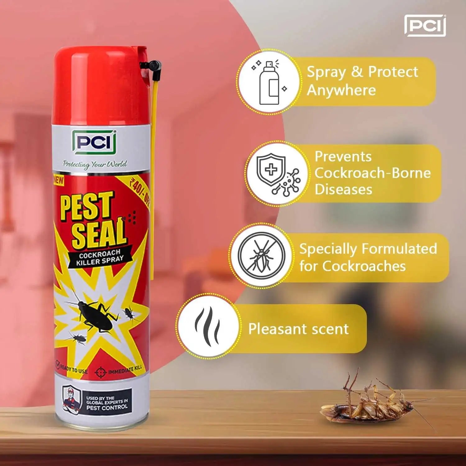 PCI Pest Seal cockroach killer spray​