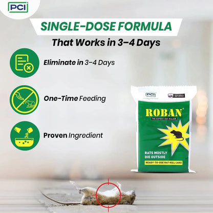 Single dose formula home rat killer