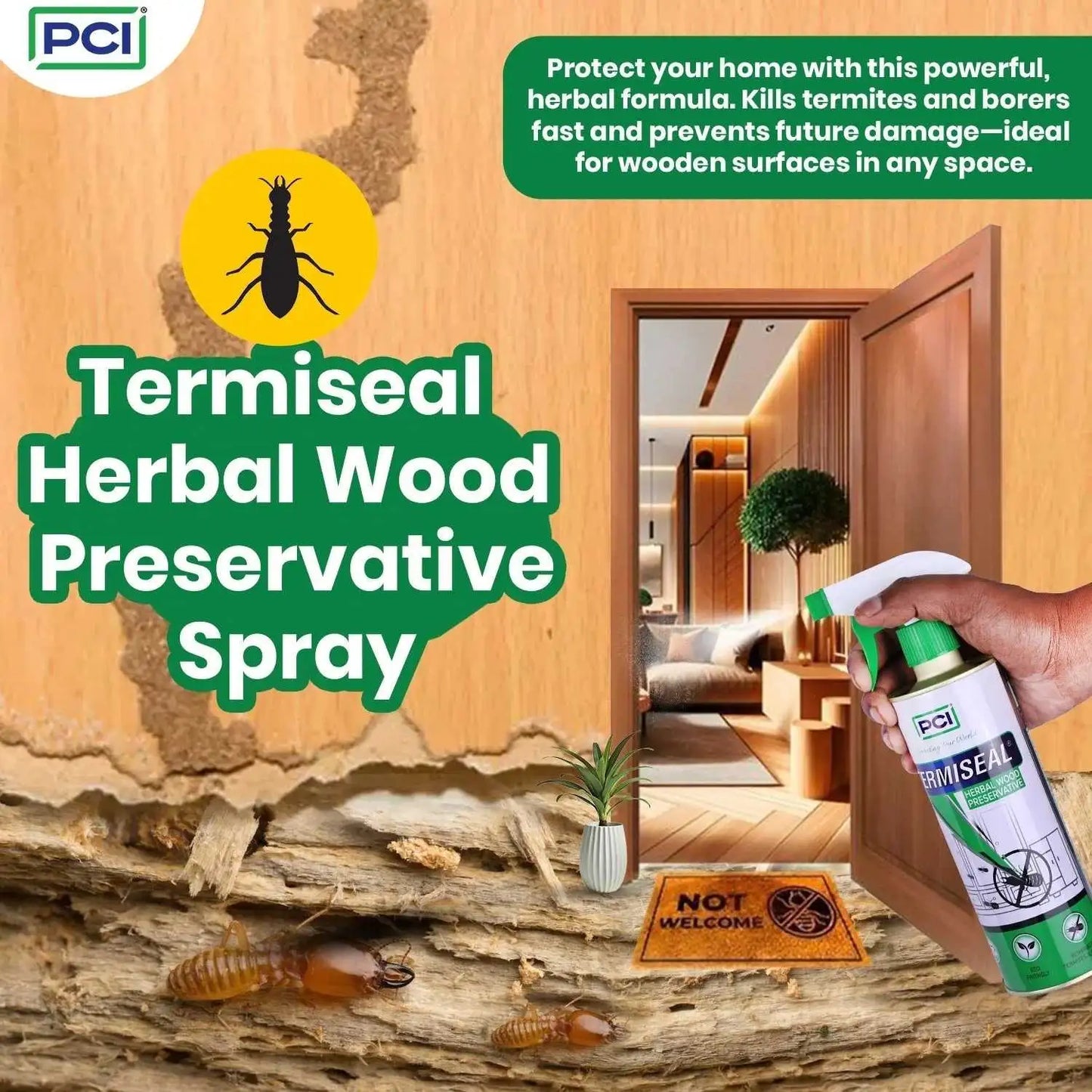 termite Herbal wooden spray