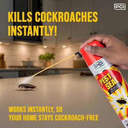 Pest Seal Insect Killer Spray for Roaches - 200ML (Pack of 2)