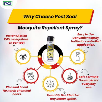 Pest Seal Mosquito Spray - 425ml - Pack of 1