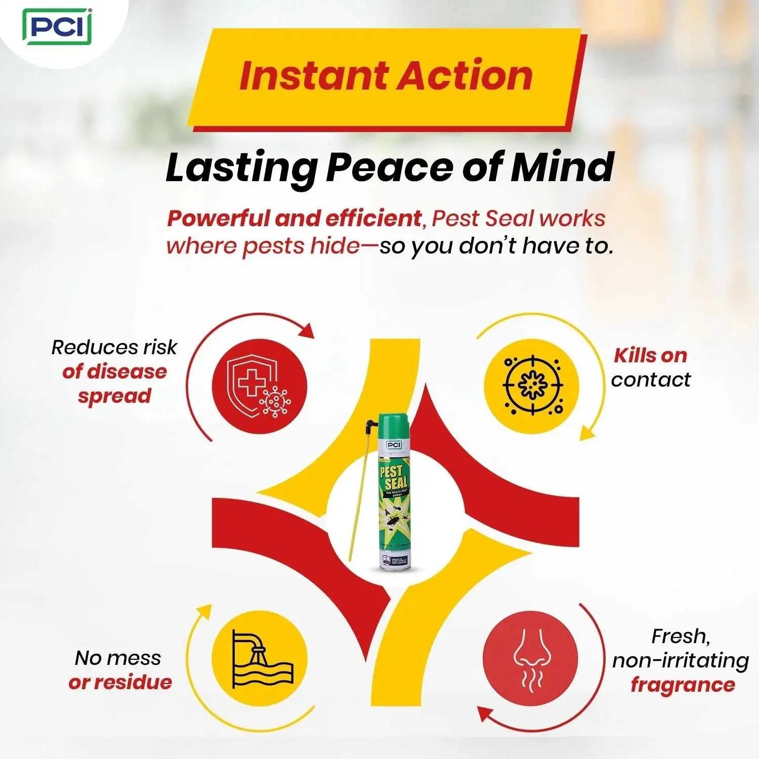 Instant Action pest spray