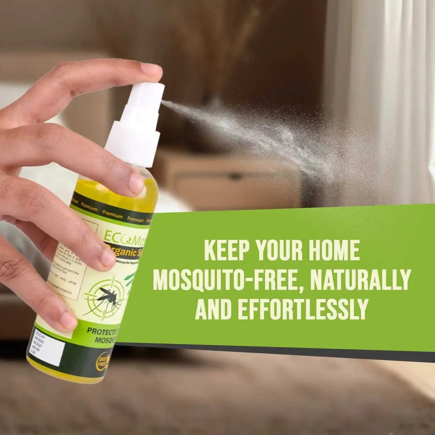 Keep your home herbal mosquito spray