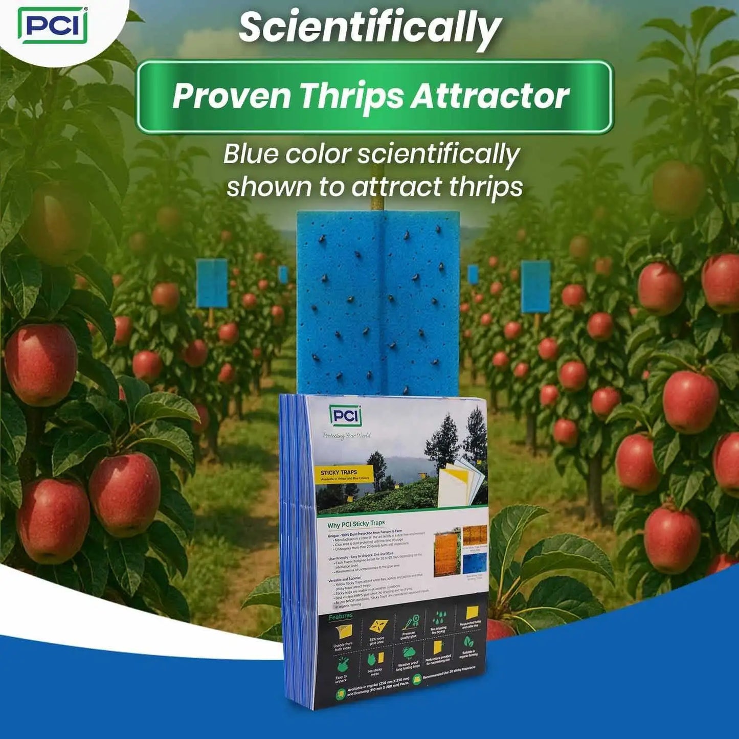 Proven Thrips Attractor mosquito sticky trap