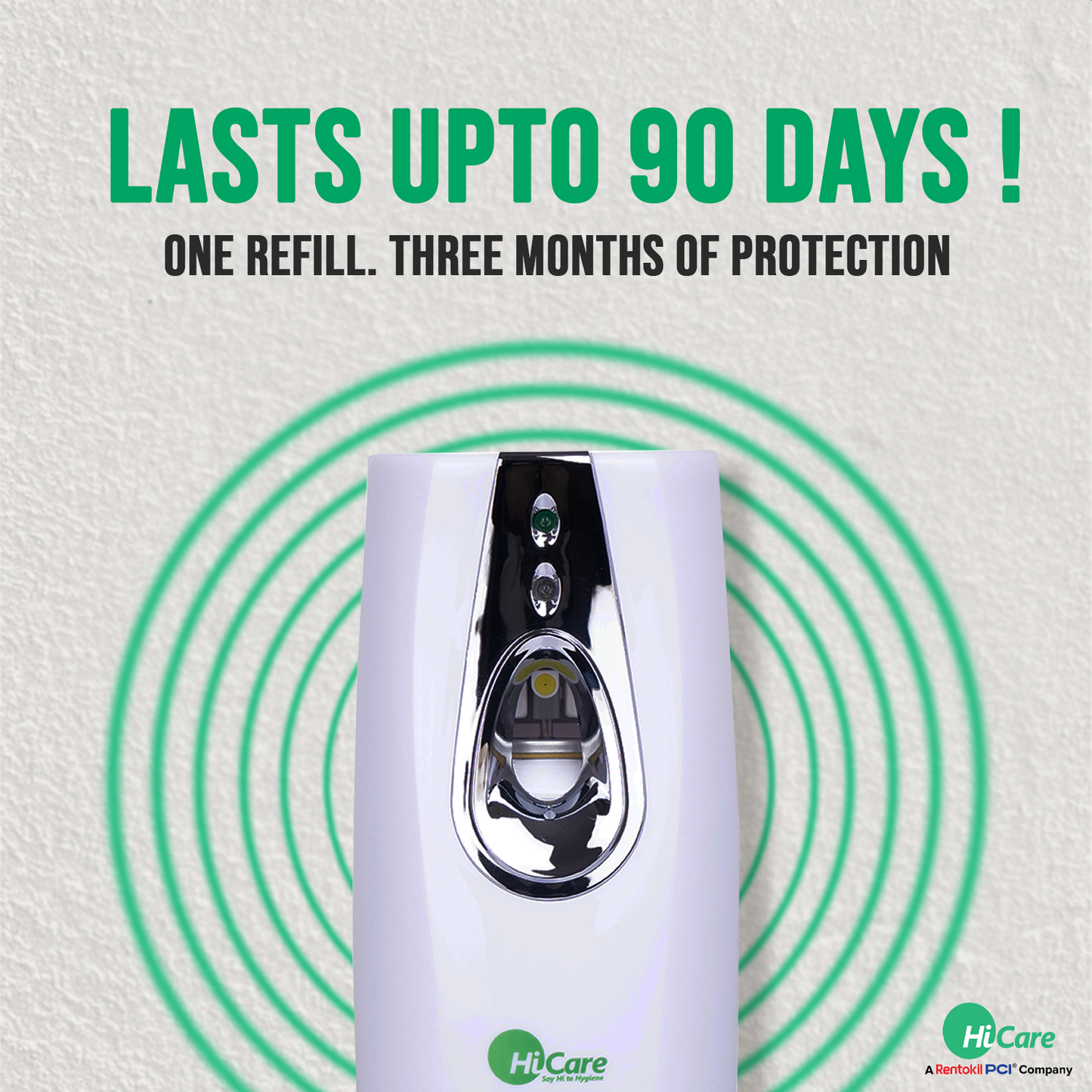 AutoMos Mosquito Repellent Machine + 1 Refill – Starter Pack | 90 Days Automatic Spray | Battery Operated, No Wires or Switches | No pungent Smell | Keep Windows Open 24×7