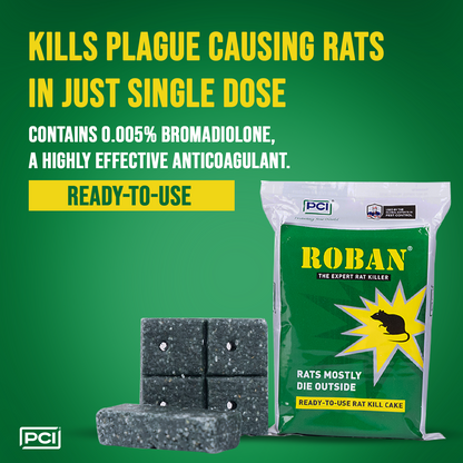 Roban Rat Cake - 100G (Pack of 10)