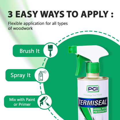 Termiseal Herbal Wood Preservative Spray - 500ML (Pack of 2)