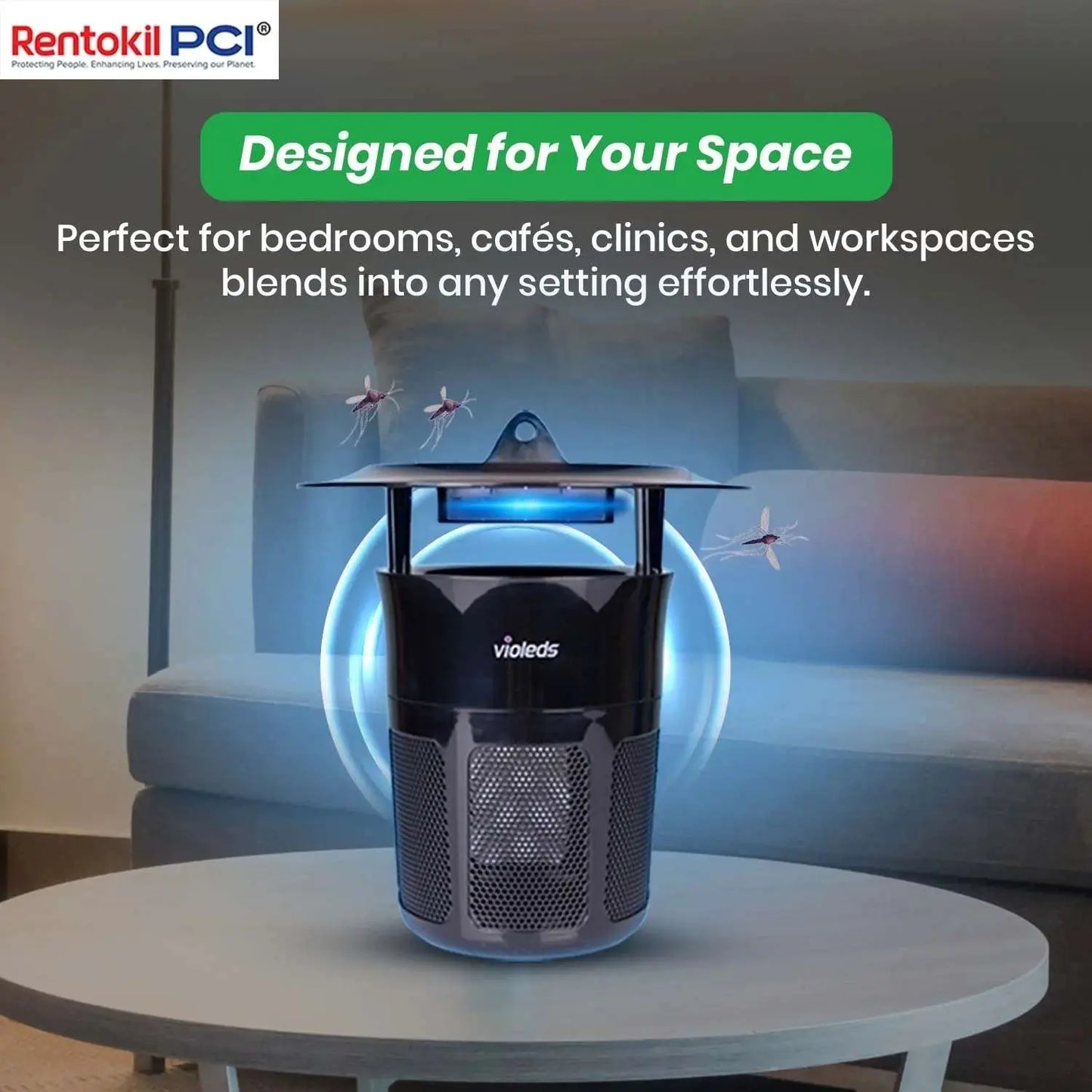 Designed for your sapce mosquito killer light