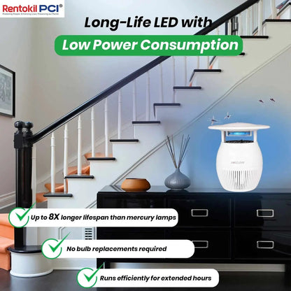Long lide led mozzie trap