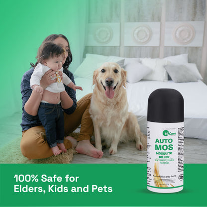 AutoMos Mosquito Refill – 90 Days Protection Per Refill | Pack of 10 Refills | For AutoMos Machine | Ideal for Hospitals, Restaurants & Commercial Spaces