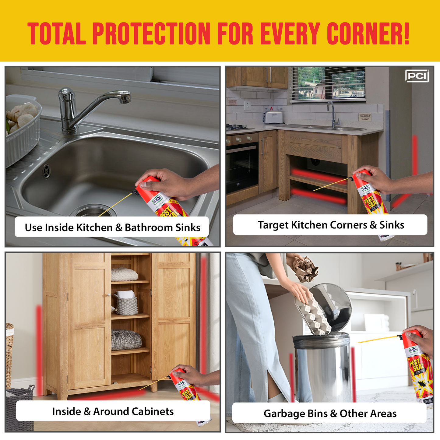 Pest Seal Crawling Insect & Cockroach Killer - 200ml