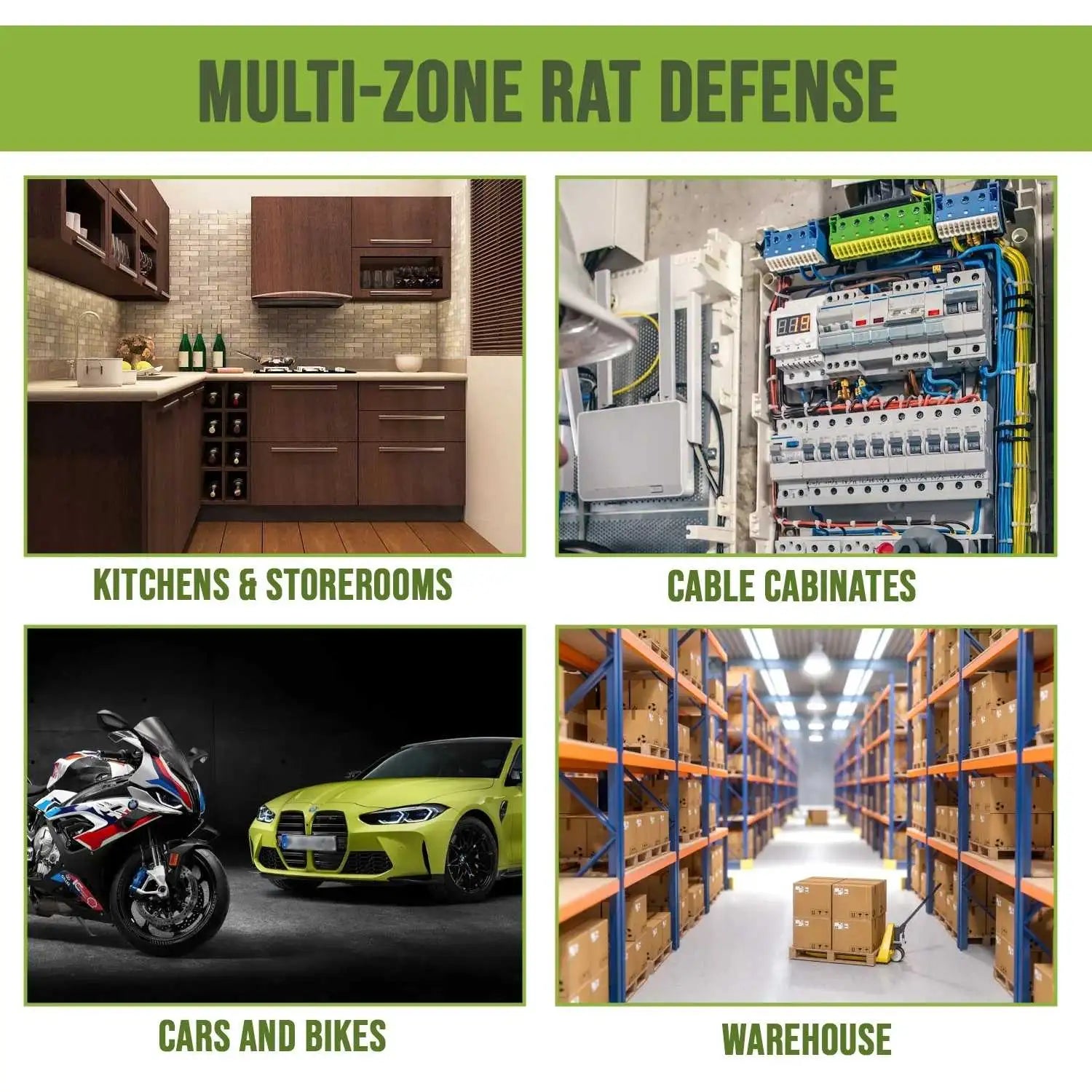 Multi Zone Rat Defense rat repellent spray